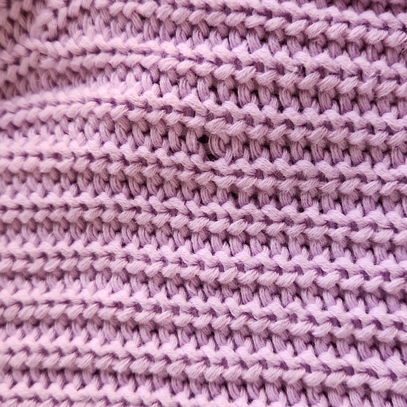 Free People Damsel Purple Bell Sleeve Sweater Size Medium - Picture 14 of 15